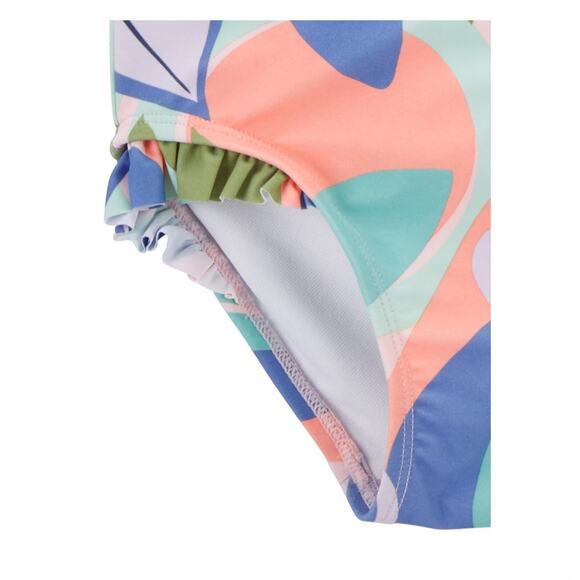 New toddler floral rashgaurd swim set size 2t - Picture 2 of 6